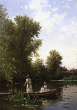 Alfred Thompson Bricher Painting - Boating in the Afternoon Alfred Thompson Bricher